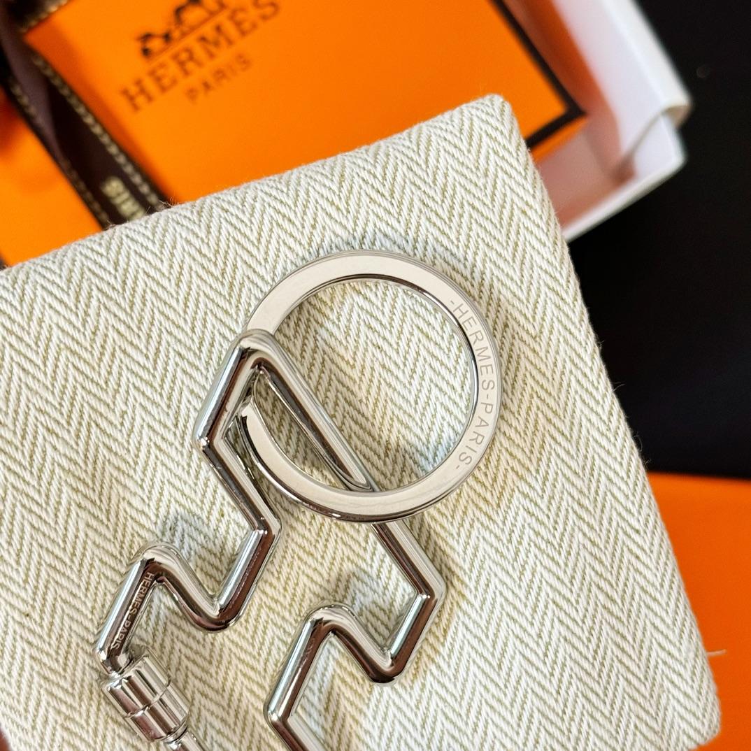 Hermes H Too Speed Key Ring - FashionPlug