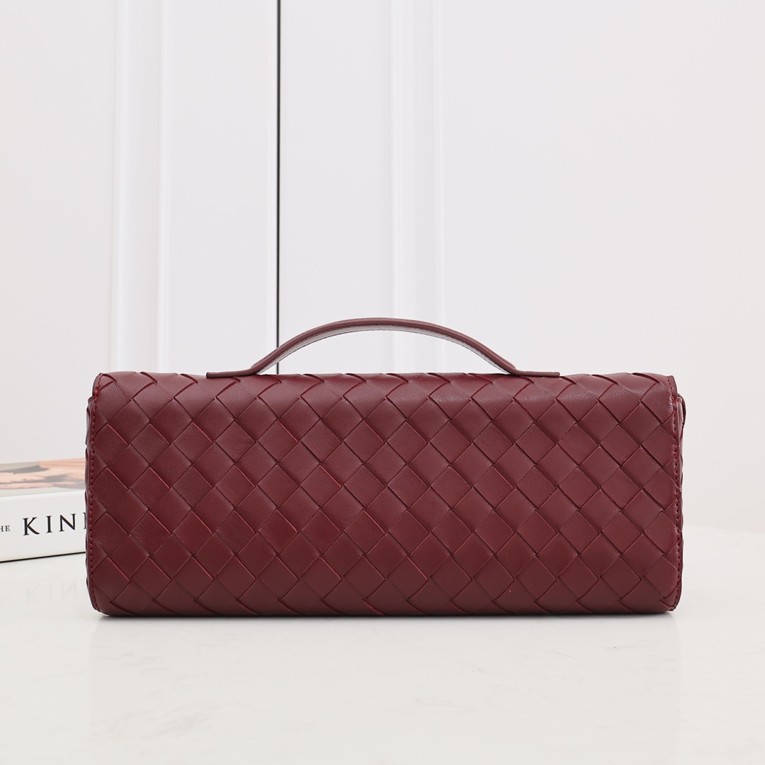 Bottega Veneta Long Clutch Andiamo With Handle - FashionPlug