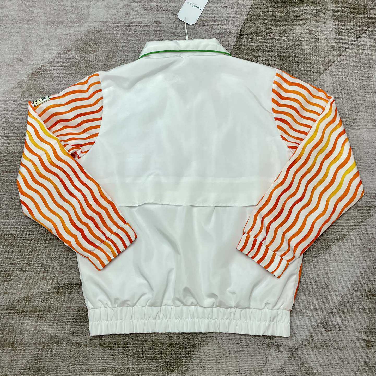 Casablanca Casa Sport Tracksuit Top 'White' - FashionPlug