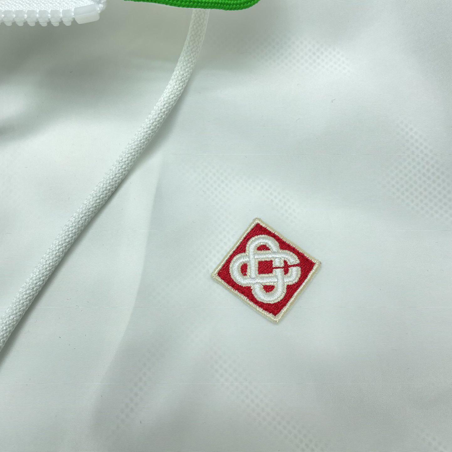 Casablanca Casa Sport Tracksuit Top 'White' - FashionPlug