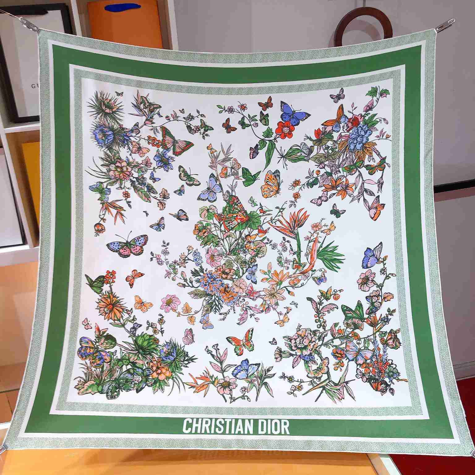 Dior Toile De Jouy Mexico 90 Square Scarf - FashionPlug