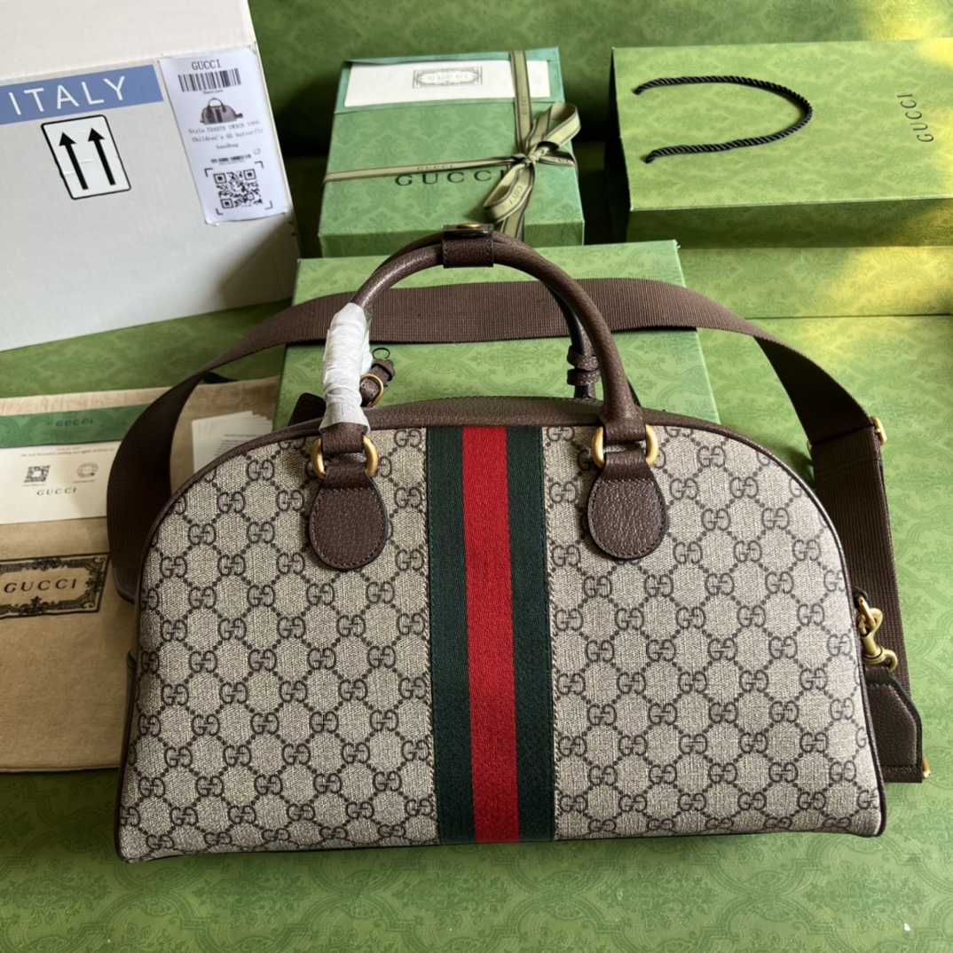Gucci Savoy Medium Bowling Bag - FashionPlug