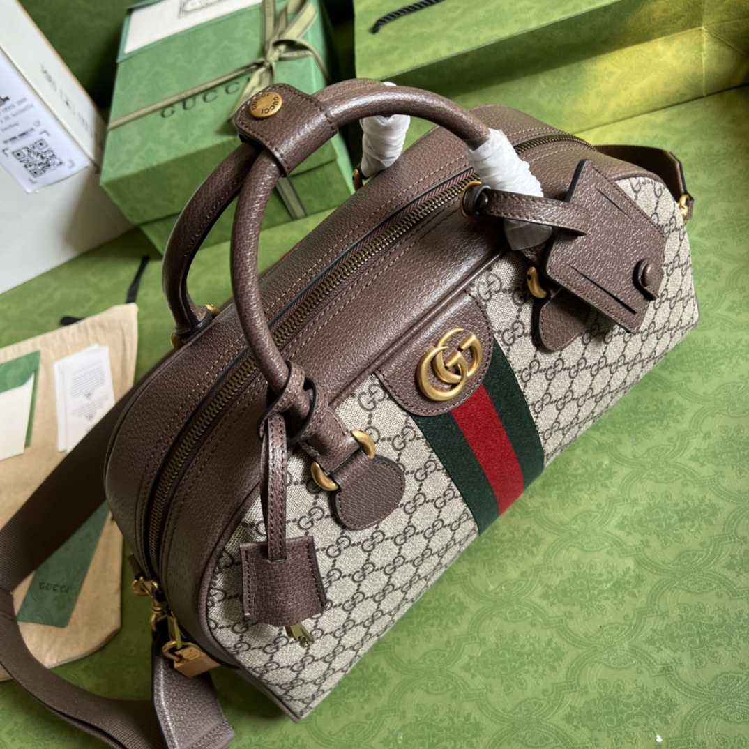 Gucci Savoy Medium Bowling Bag - FashionPlug