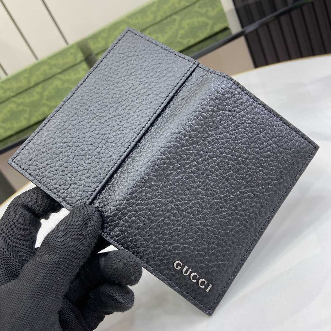 Gucci Long Card Case With Gucci Logo  - FashionPlug