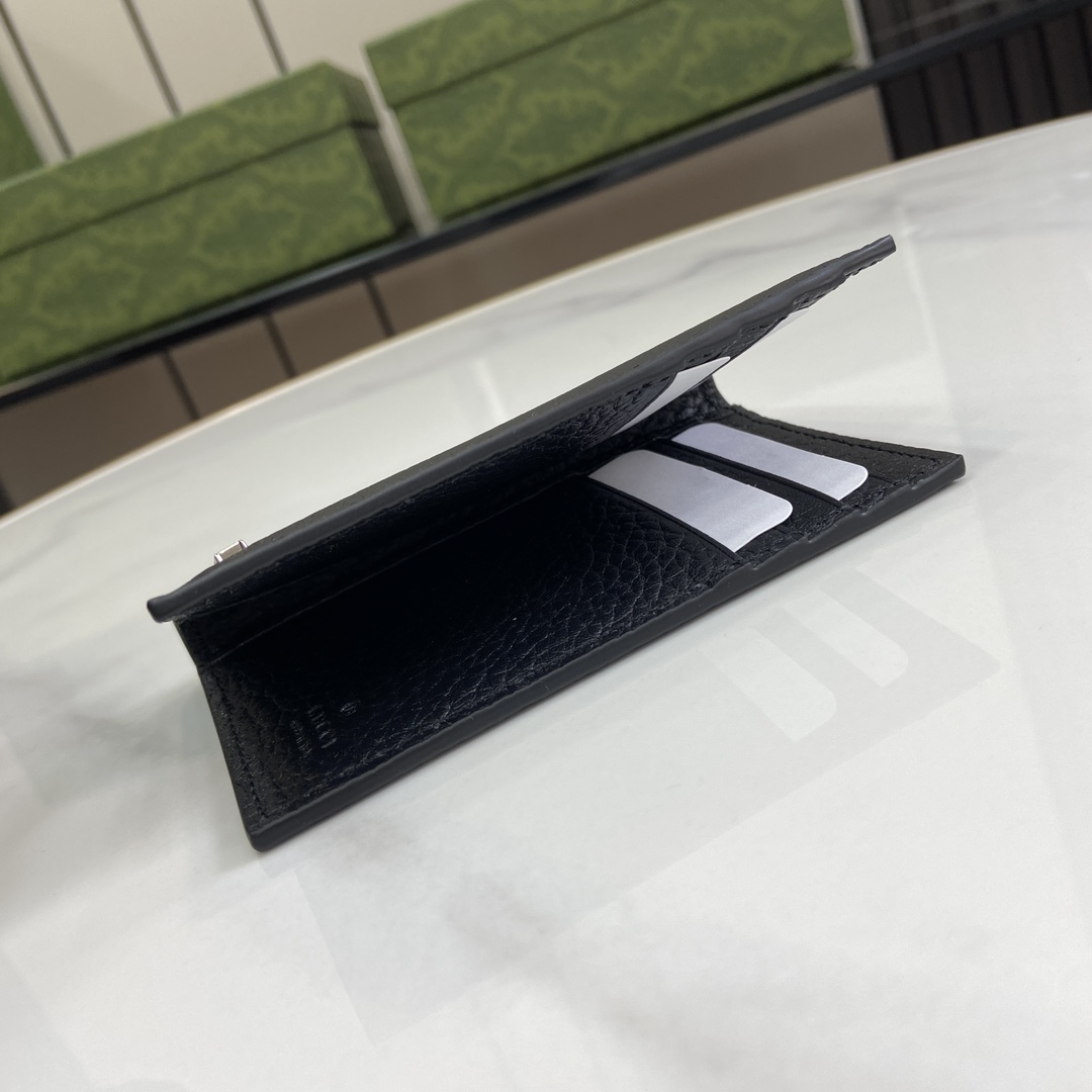 Gucci Long Card Case With Gucci Logo  - FashionPlug