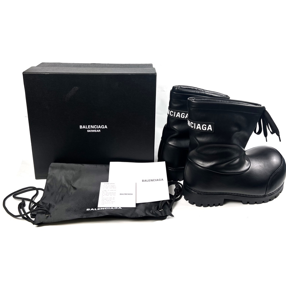 Balenciaga Alaska High Boot In Black - FashionPlug