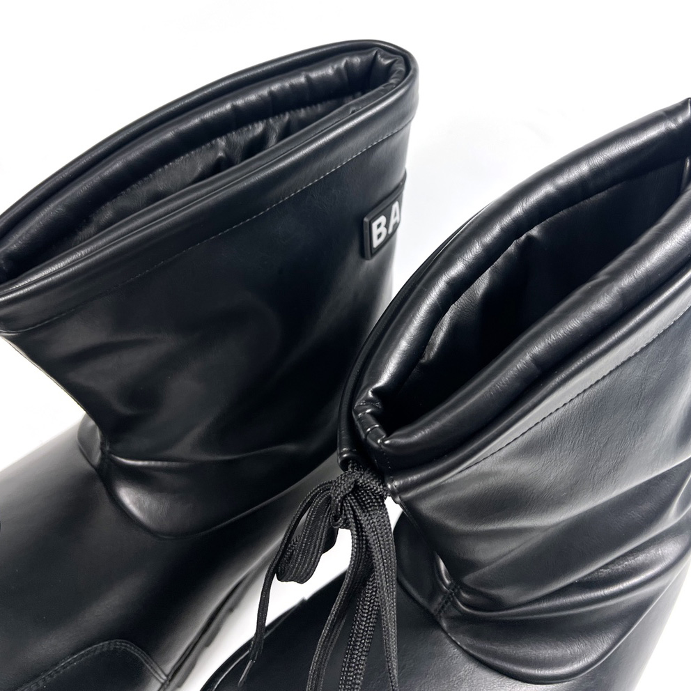 Balenciaga Alaska High Boot In Black - FashionPlug