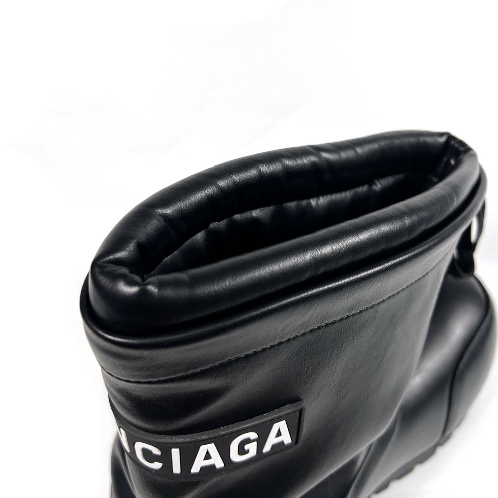 Balenciaga Alaska High Boot In Black - FashionPlug
