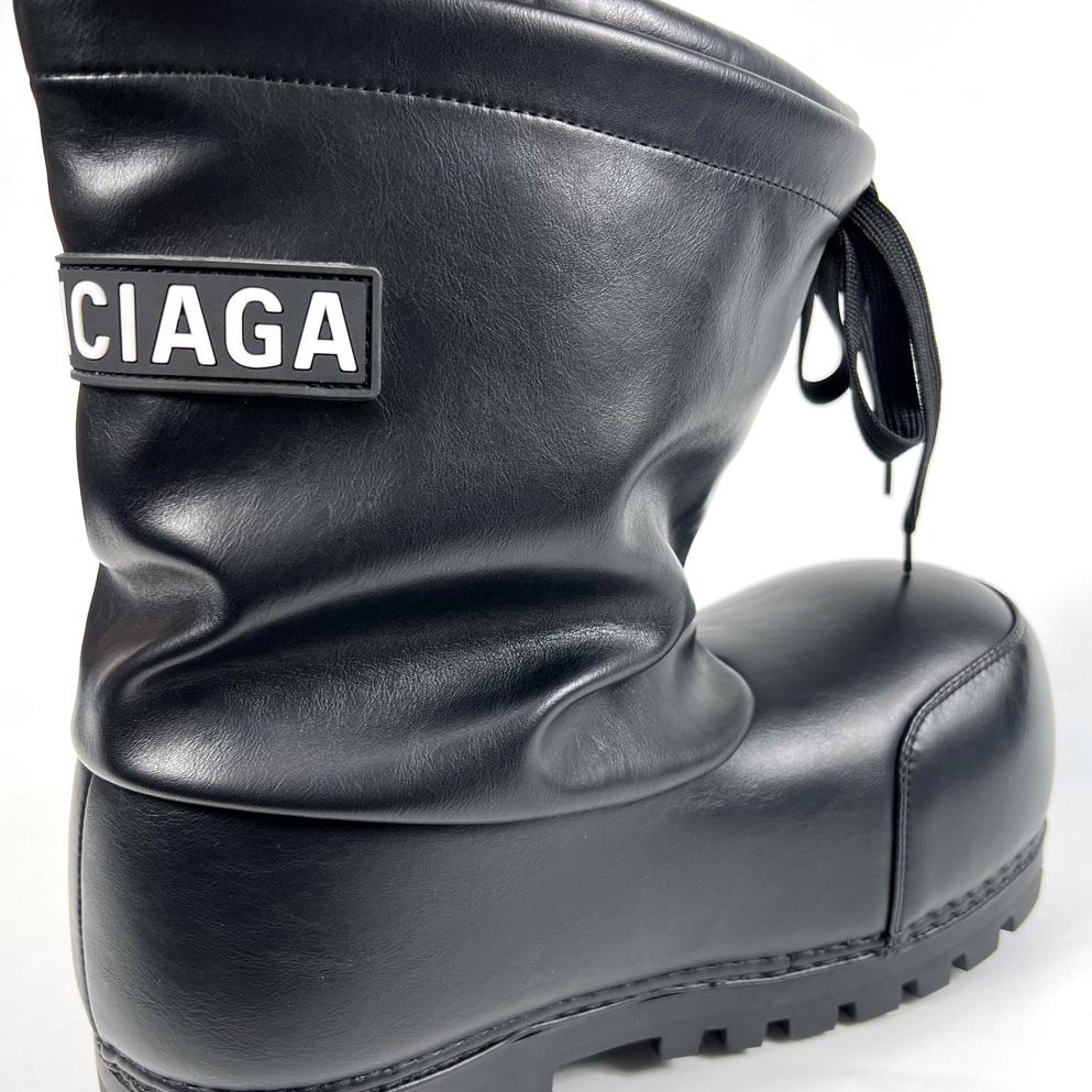 Balenciaga Alaska High Boot In Black - FashionPlug