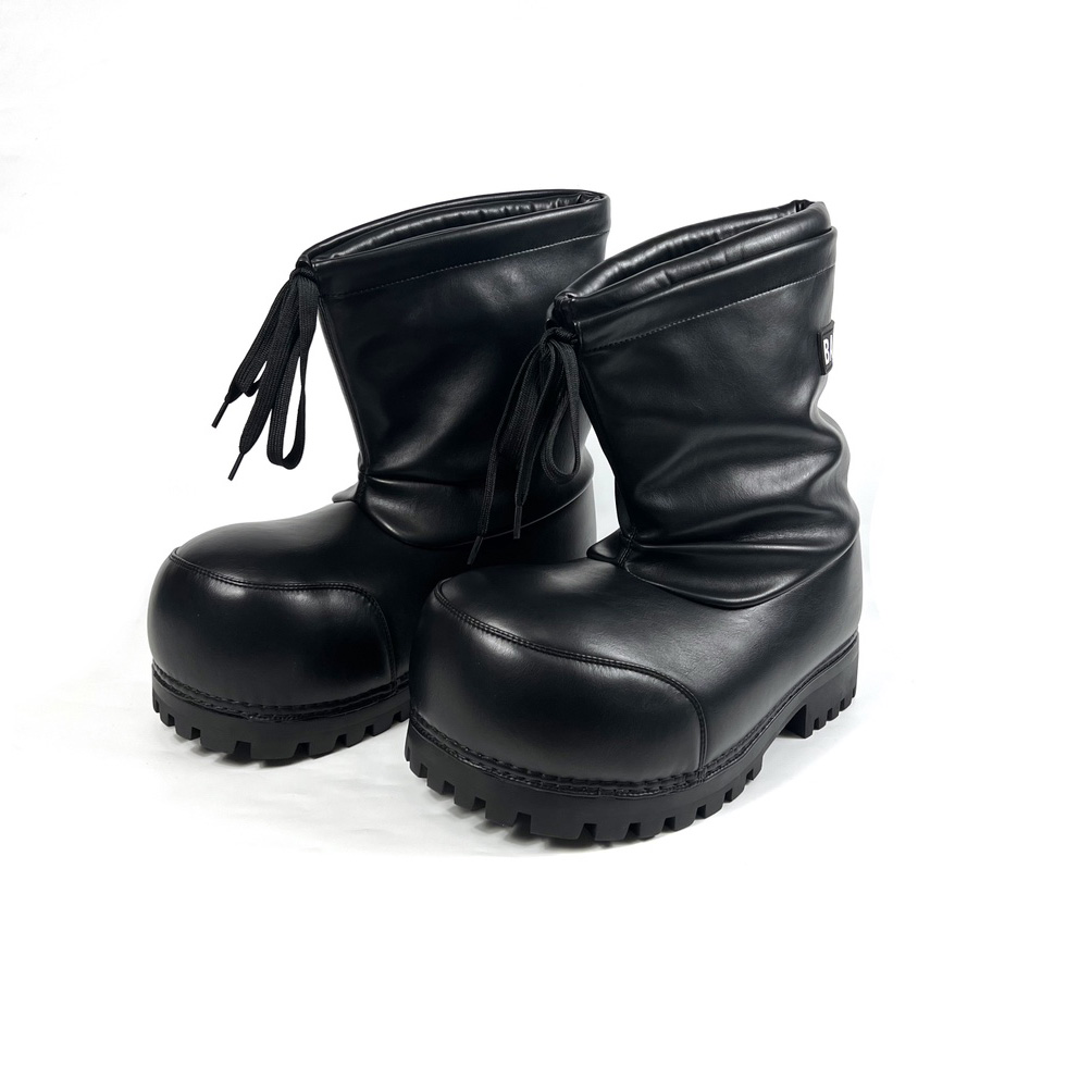Balenciaga Alaska High Boot In Black - FashionPlug