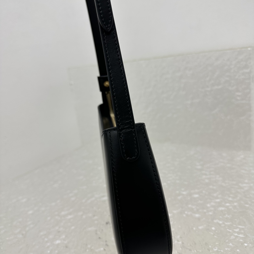 Celine Medium Tilly Bag In Shiny Calfskin - FashionPlug