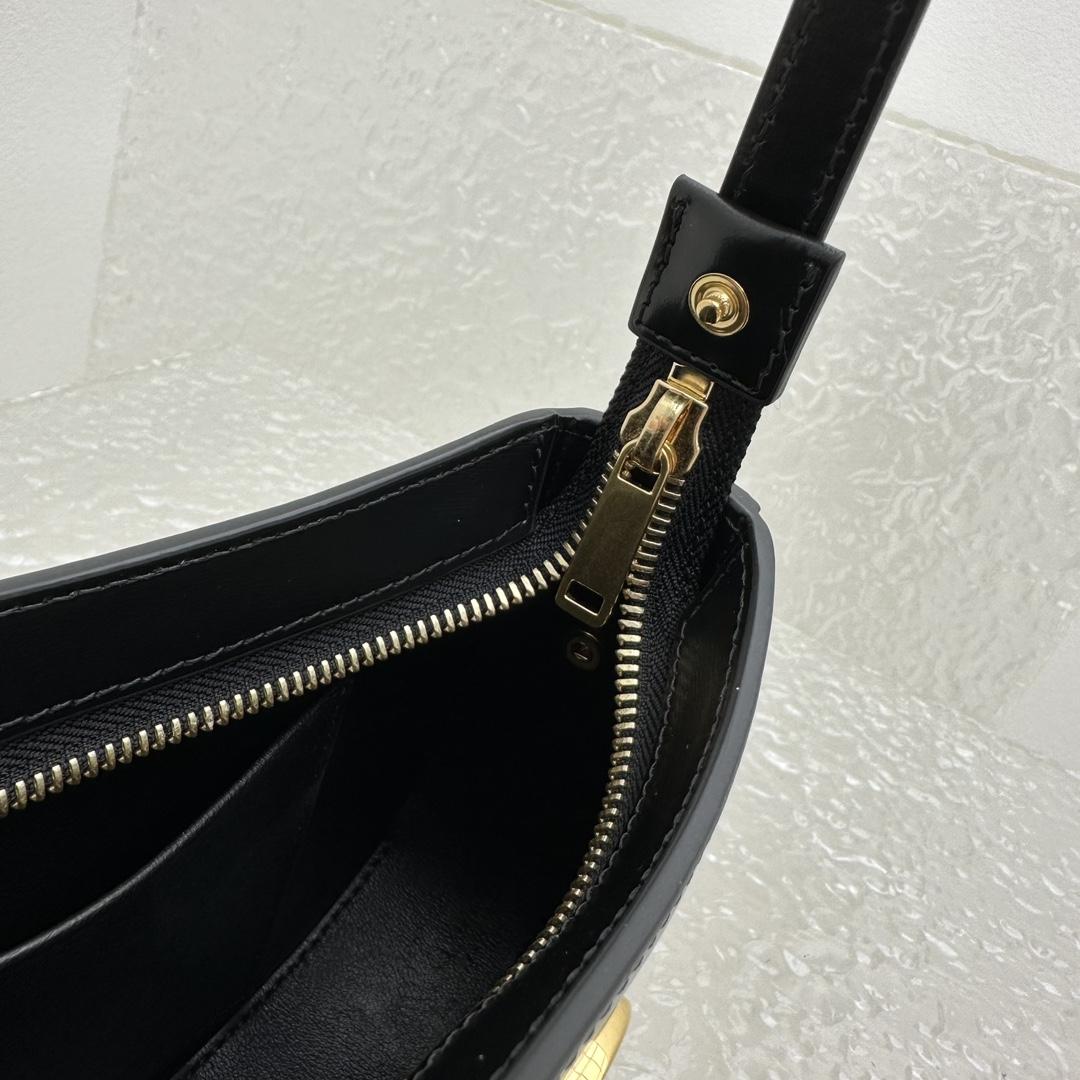 Celine Medium Tilly Bag In Shiny Calfskin - FashionPlug