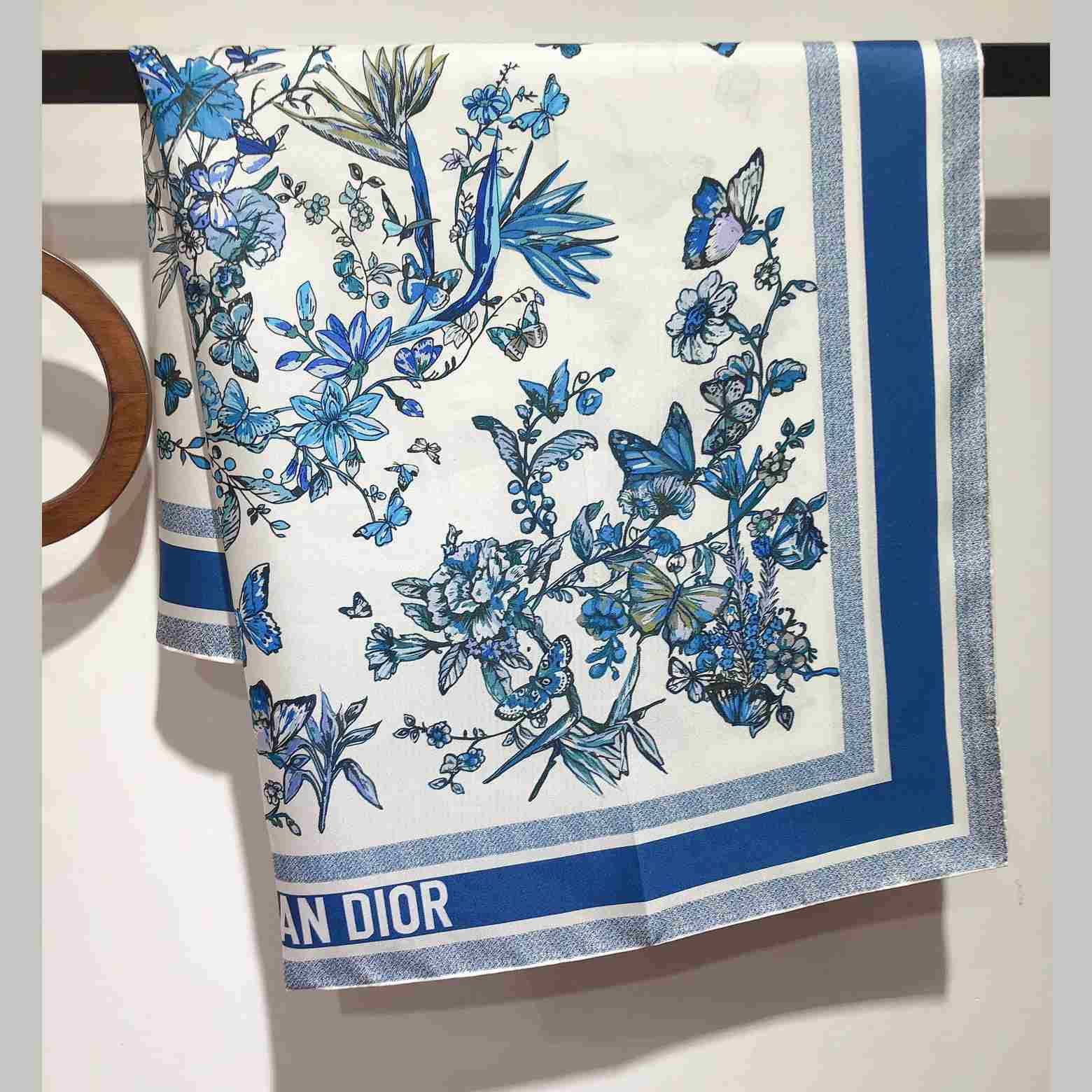 Dior Toile De Jouy Mexico 90 Square Scarf - FashionPlug