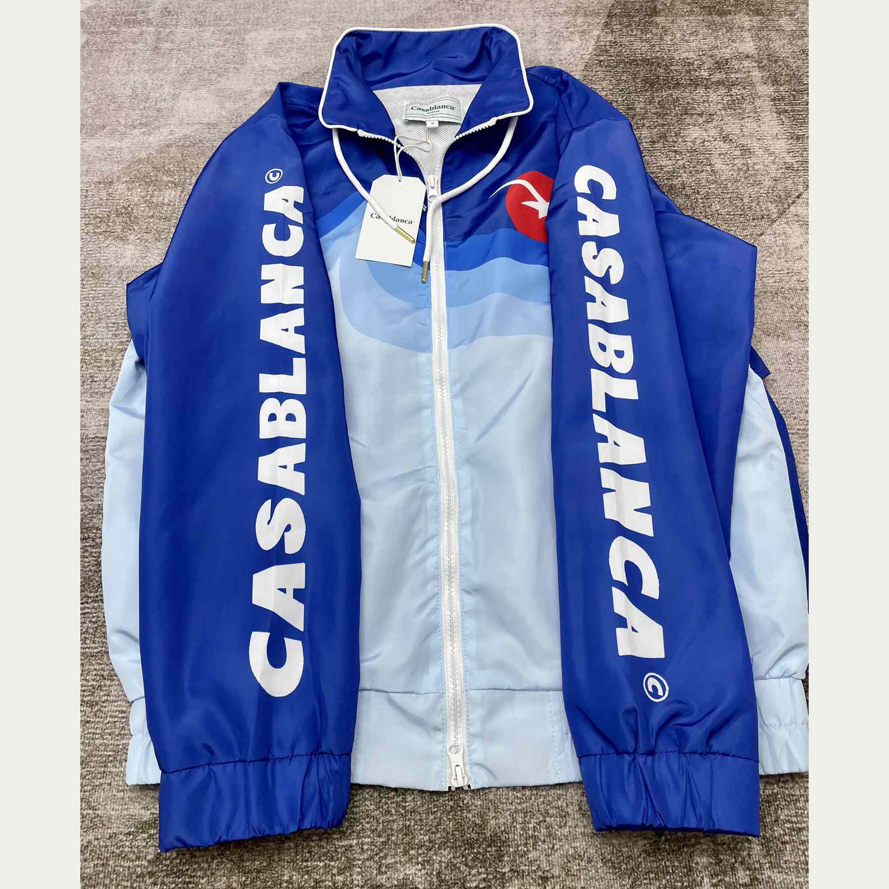 Casablanca Casa Wave Bomber Jacket - FashionPlug