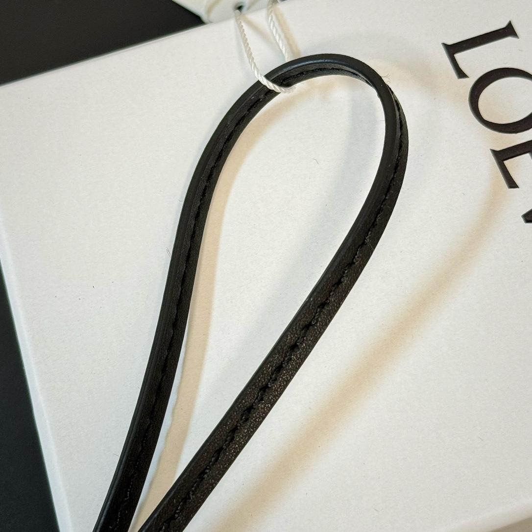 Loewe Owl charm In Felt And Calfskin - FashionPlug