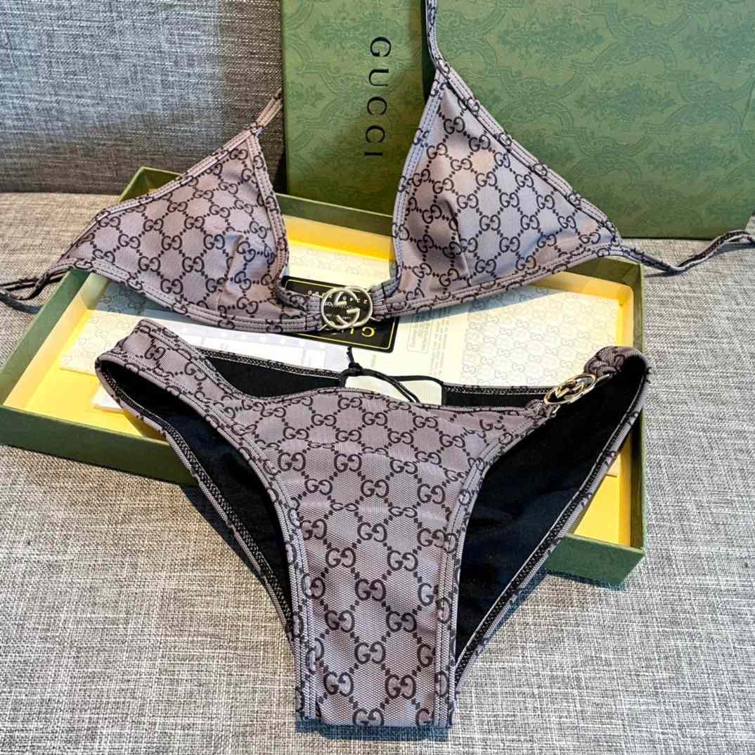 Gucci Triangle Bikini - FashionPlug