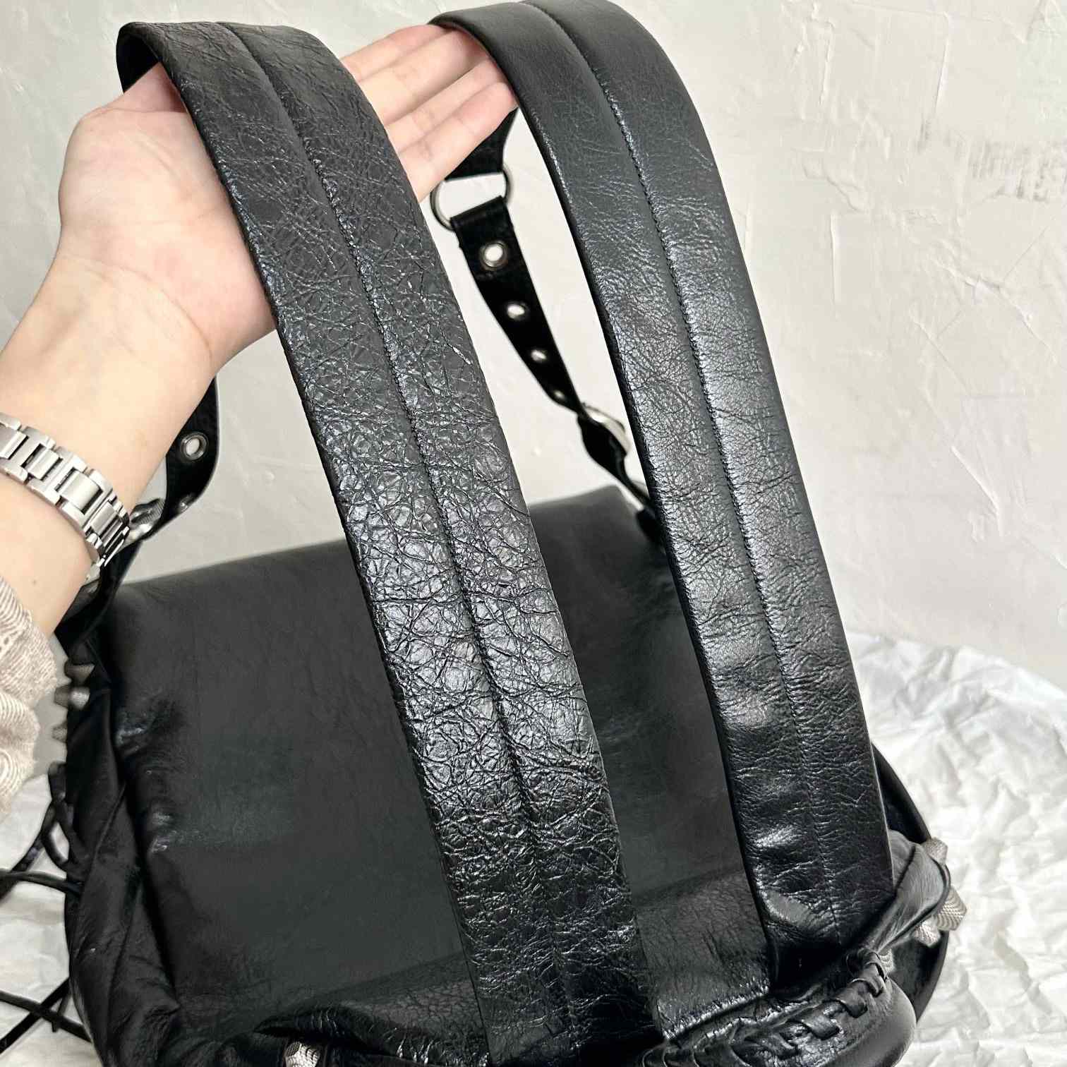 Balenciaga Men's Le Cagole Men Backpack In Black - FashionPlug