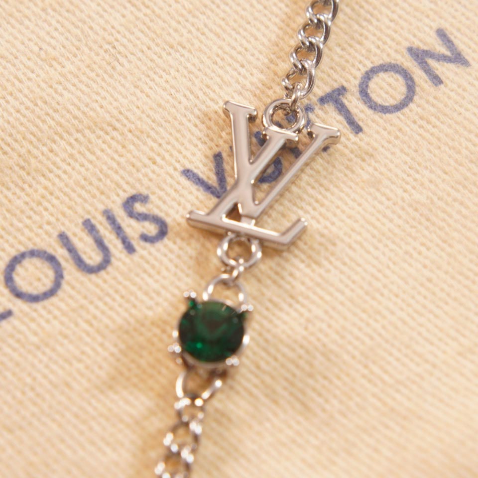 Louis Vuitton LV Trainer Strass Necklace    M01388 - FashionPlug