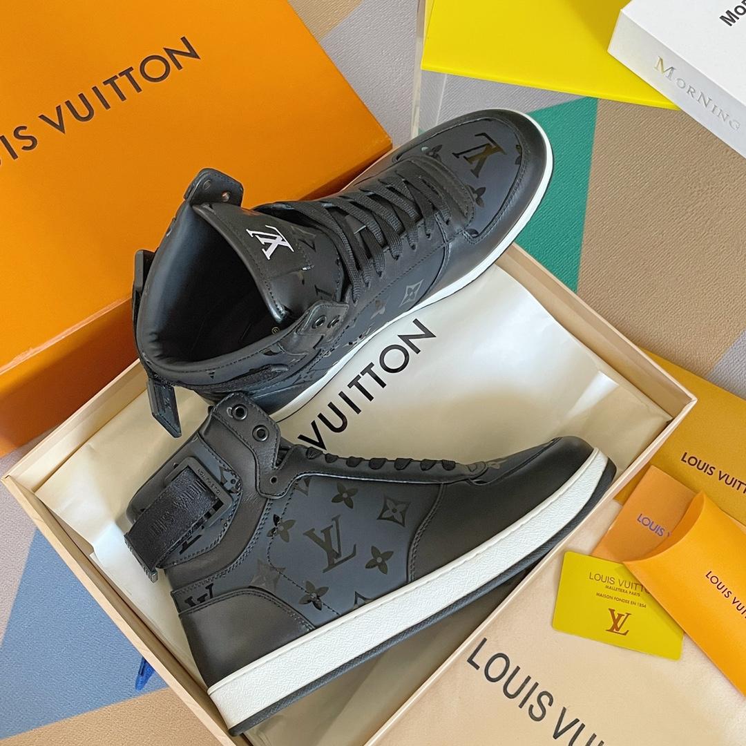Louis Vuitton Rivoli Sneaker Boot 1A8EAP - FashionPlug