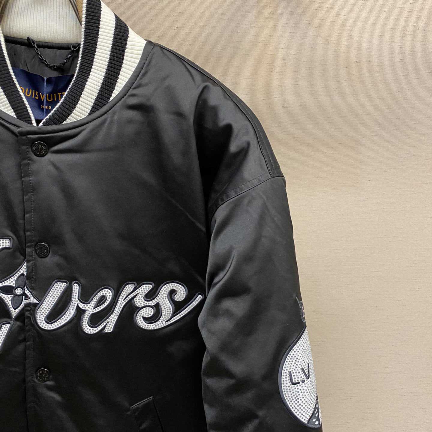 Louis Vuitton Embroidered Nylon Baseball Blouson   1AFHWZ - FashionPlug