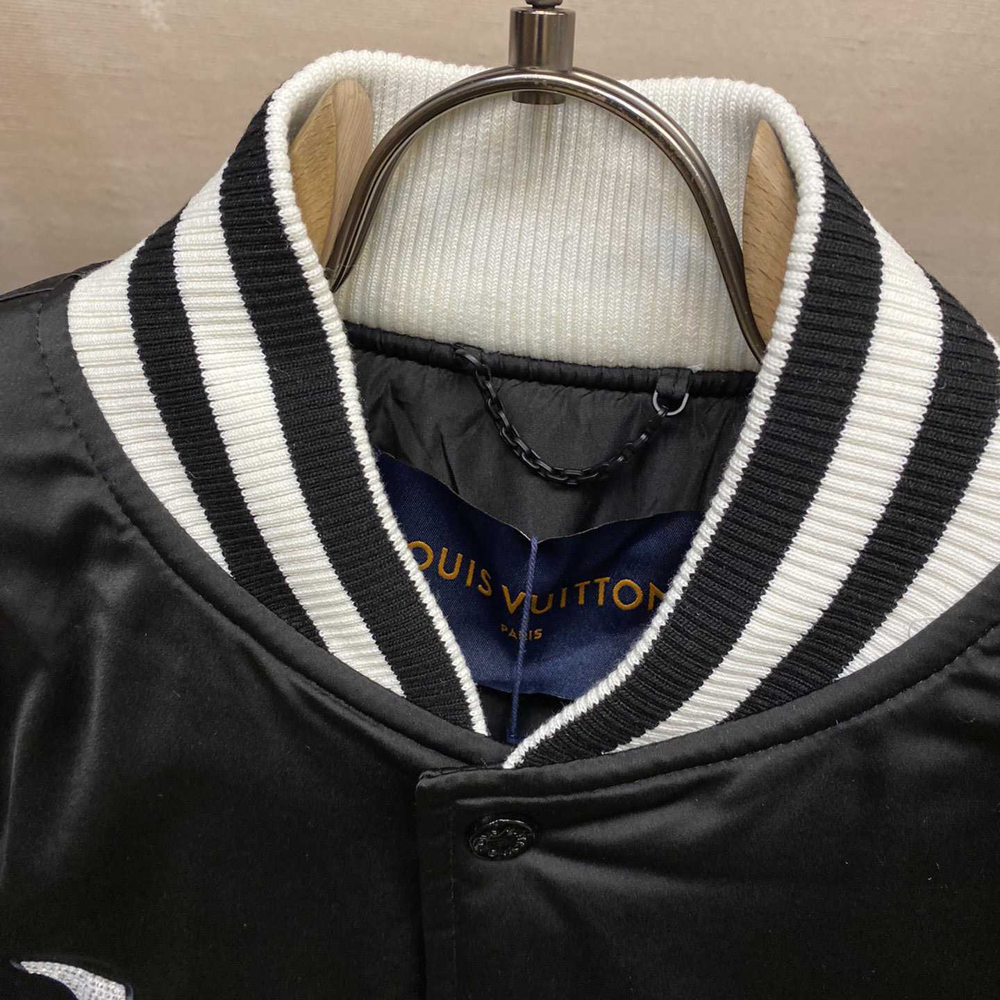 Louis Vuitton Embroidered Nylon Baseball Blouson   1AFHWZ - FashionPlug