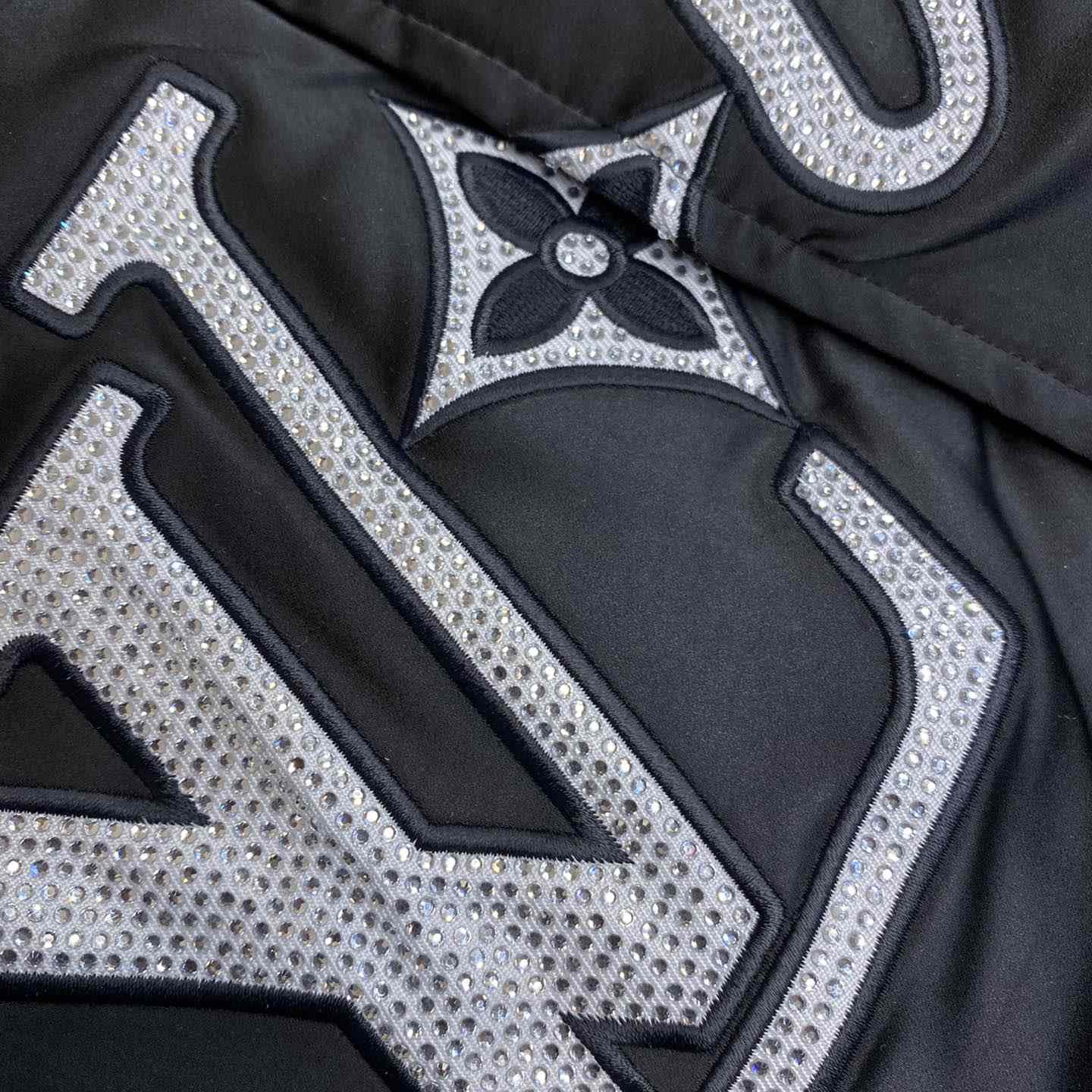 Louis Vuitton Embroidered Nylon Baseball Blouson   1AFHWZ - FashionPlug