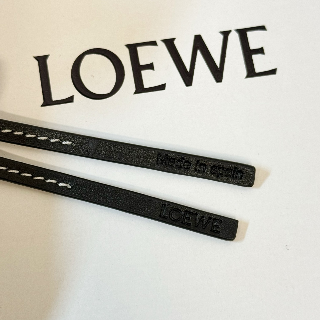 Loewe Koala Charm In Felt And Calfskin - FashionPlug