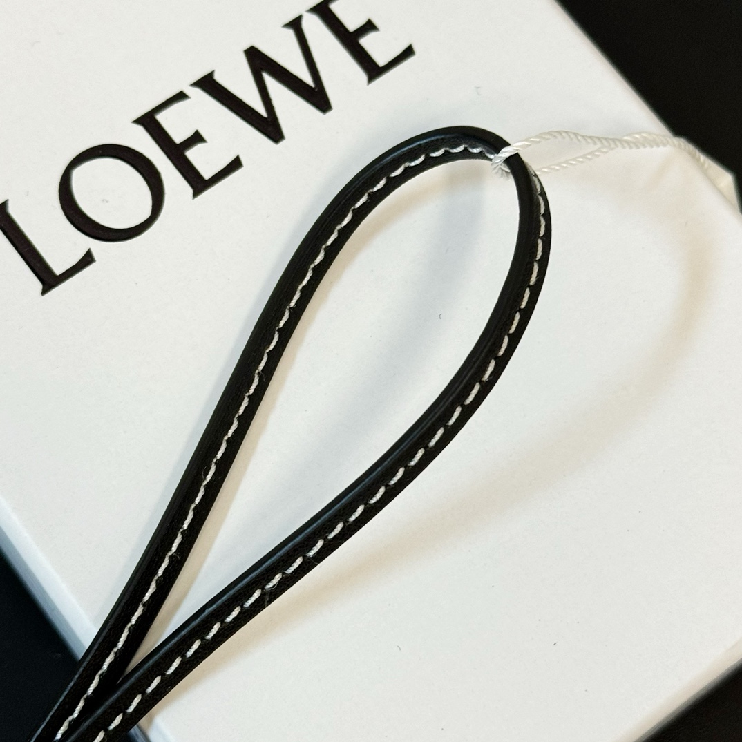 Loewe Koala Charm In Felt And Calfskin - FashionPlug