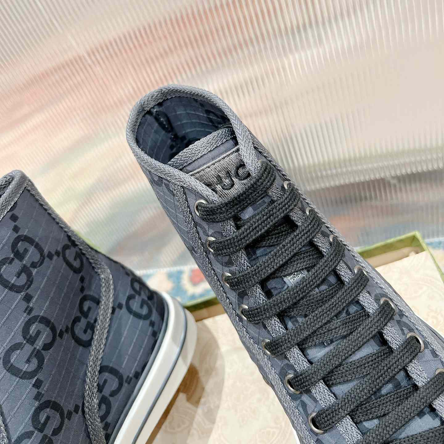 Gucci Tennis 1977 High-top Sneaker(upon uk size) - FashionPlug