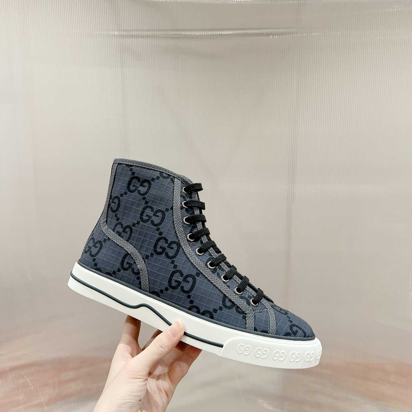 Gucci Tennis 1977 High-top Sneaker(upon uk size) - FashionPlug