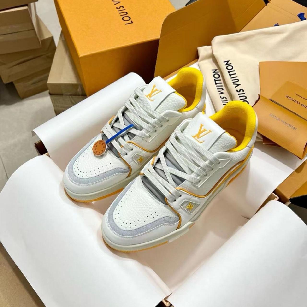 Louis Vuitton LV Trainer Sneaker            - FashionPlug