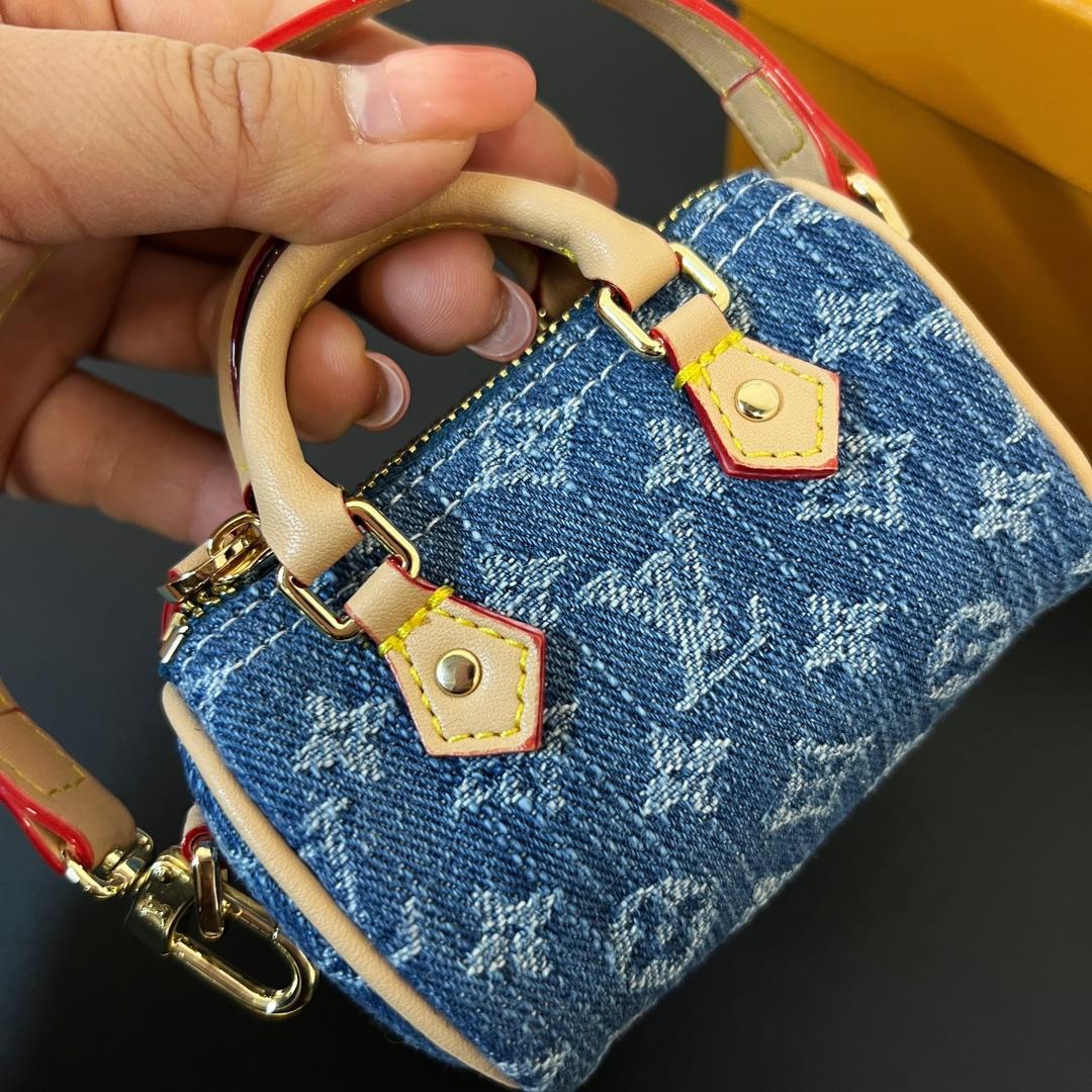 Louis Vuitton Micro Speedy Bag Charm   M01701 - FashionPlug