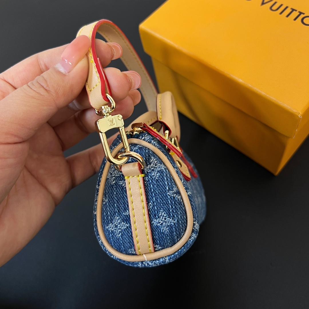 Louis Vuitton Micro Speedy Bag Charm   M01701 - FashionPlug