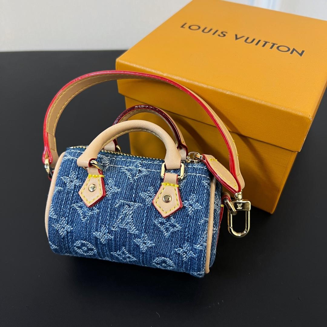 Louis Vuitton Micro Speedy Bag Charm   M01701 - FashionPlug