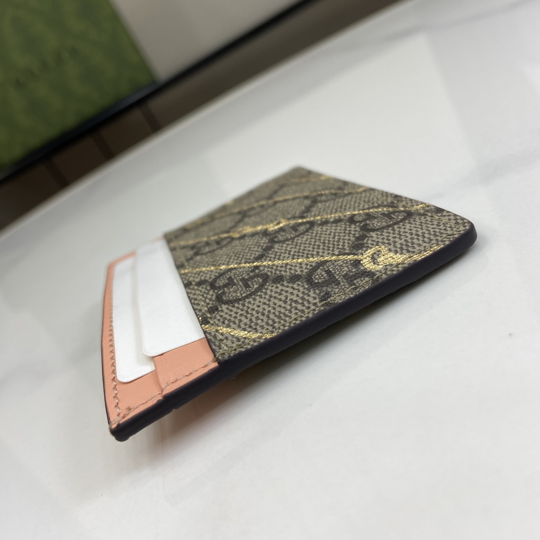 Gucci Card Case With Horsebit Print - FashionPlug