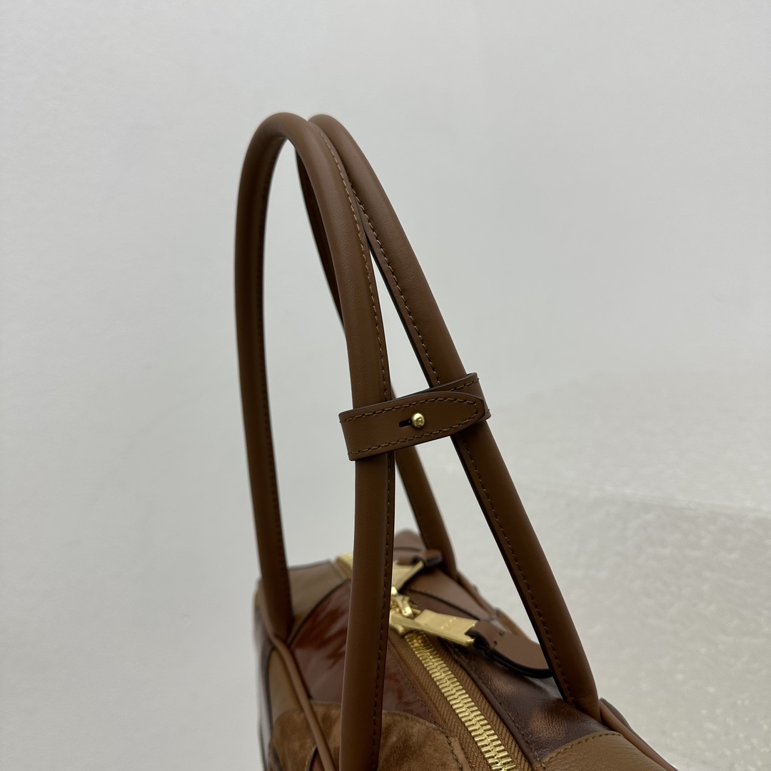Miu Miu Leather Patchwork Bag - FashionPlug