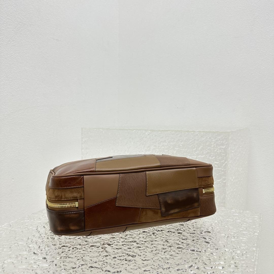 Miu Miu Leather Patchwork Bag - FashionPlug