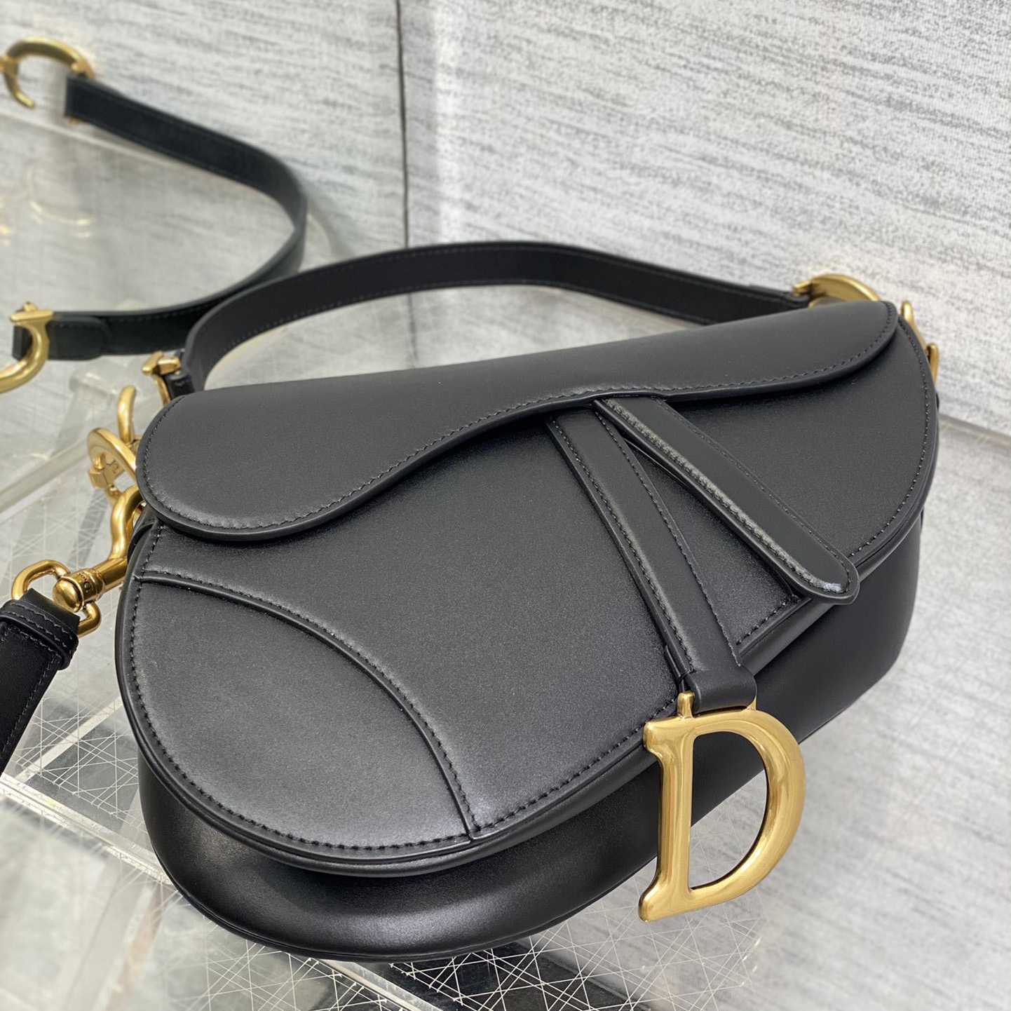 Dior Saddle Bag With Strap  (24×6×18cm) - FashionPlug