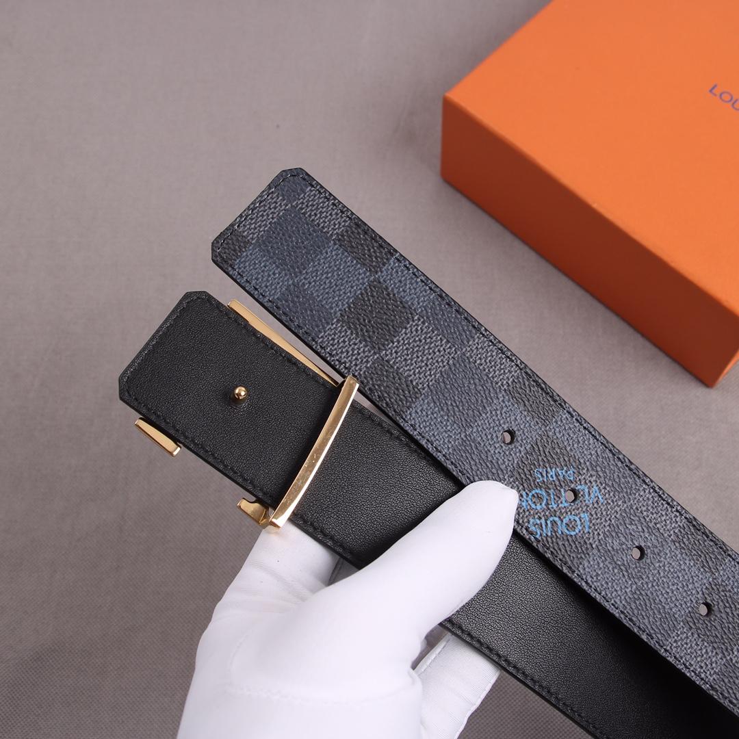 Louis Vuitton Reversible Belt LV Initiales - FashionPlug