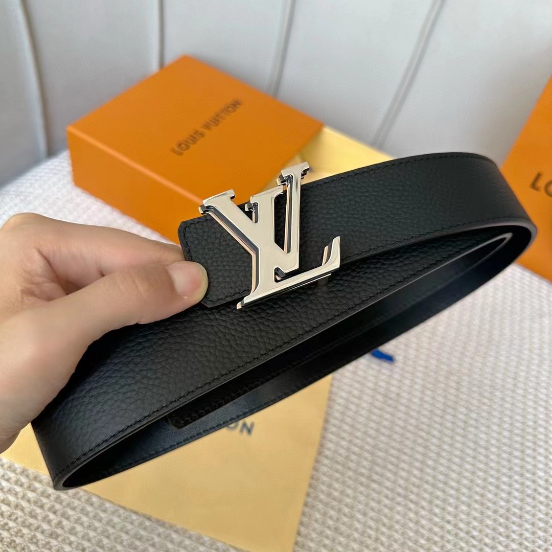 Louis Vuitton LV Shadow Reversible Belt - FashionPlug
