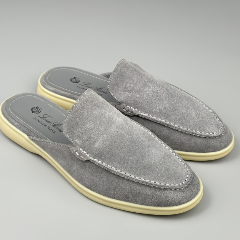 Loro Piana Babouche Walk Loafers - FashionPlug