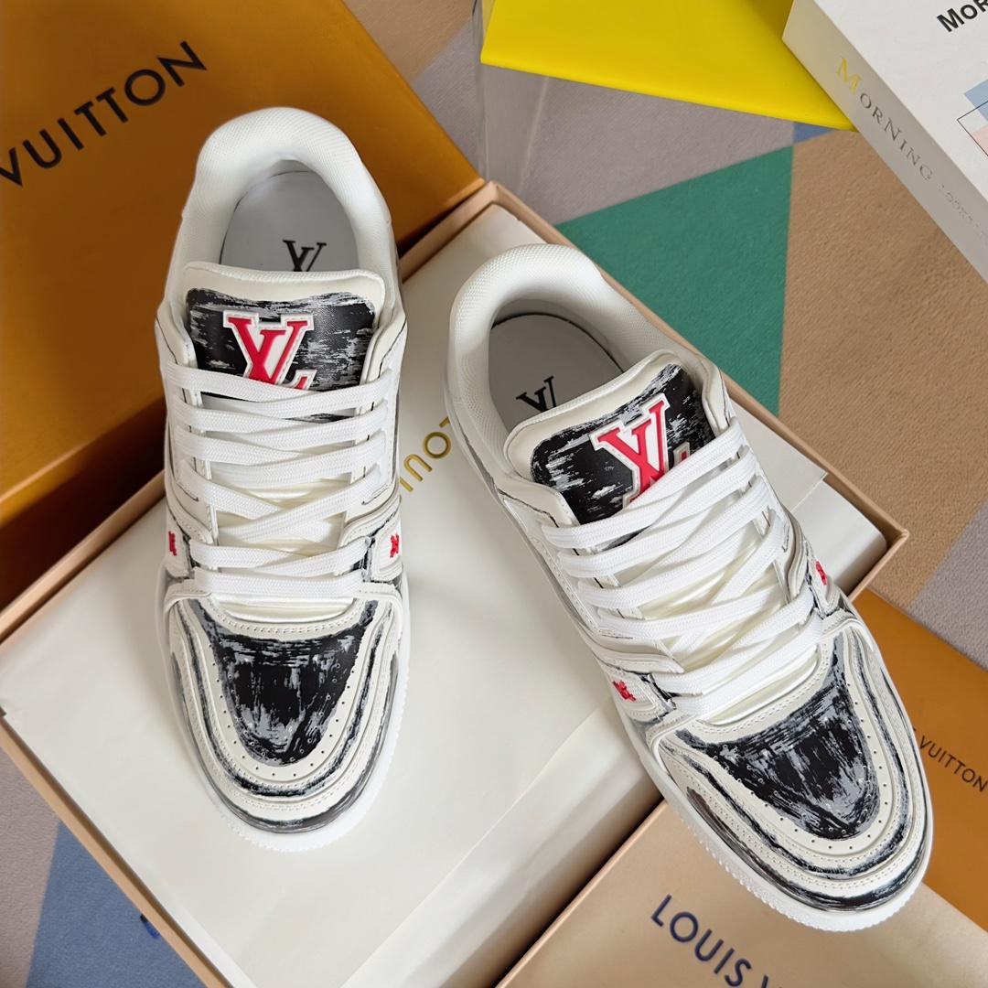 Louis Vuitton LV Trainer Sneaker    1ABLWJ - FashionPlug