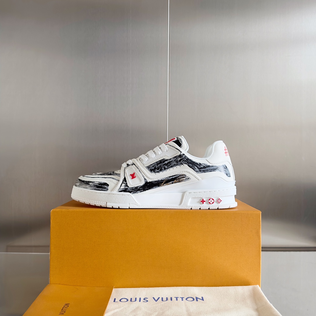Louis Vuitton LV Trainer Sneaker    1ABLWJ - FashionPlug