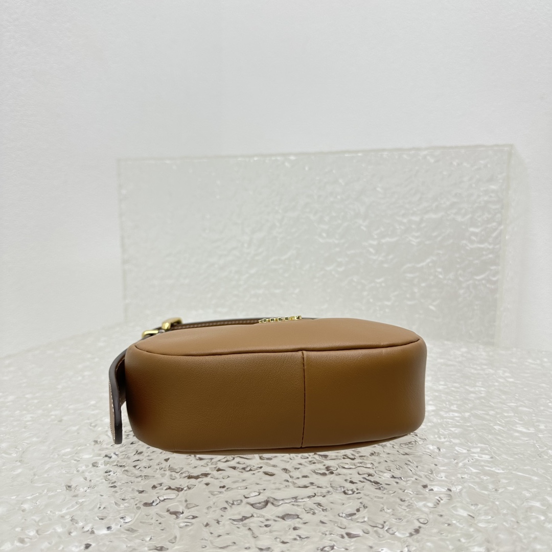 Miu Miu Leather Hobo Bag - FashionPlug
