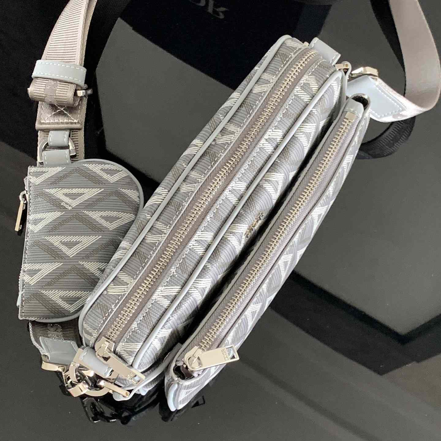 Dior Saddle Triple Pouch     - FashionPlug