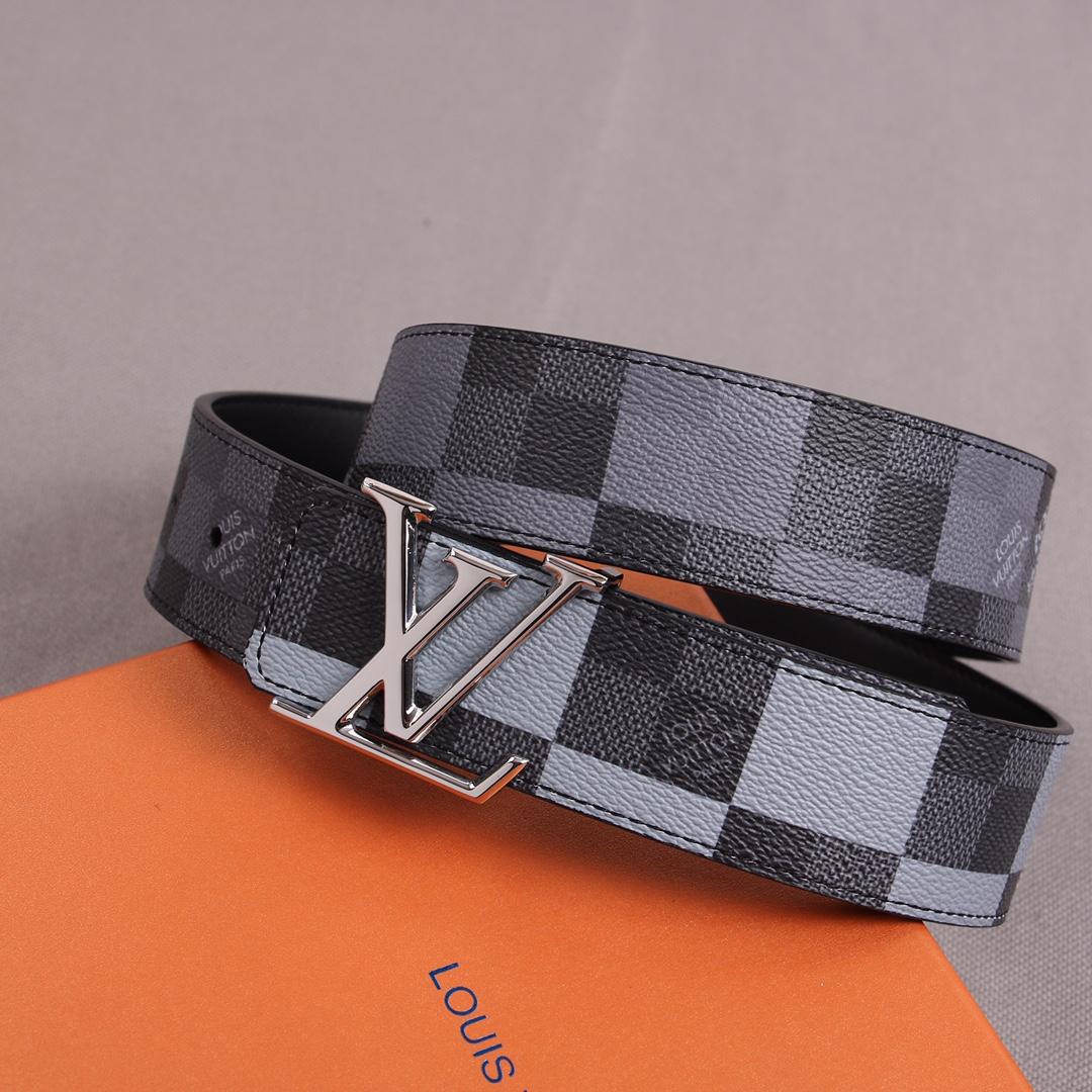 Louis Vuitton Reversible Belt LV Initiales - FashionPlug
