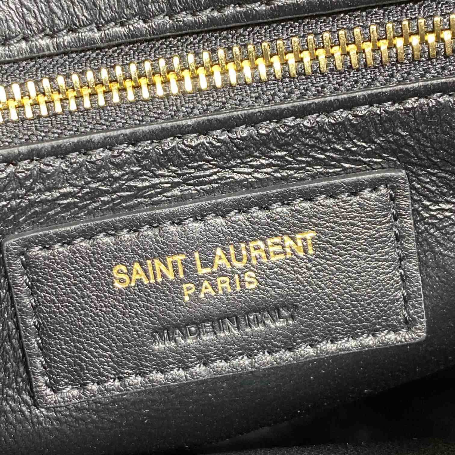 Saint Laurent Le 5 À 7 Supple Small In Padded Lambskin - FashionPlug