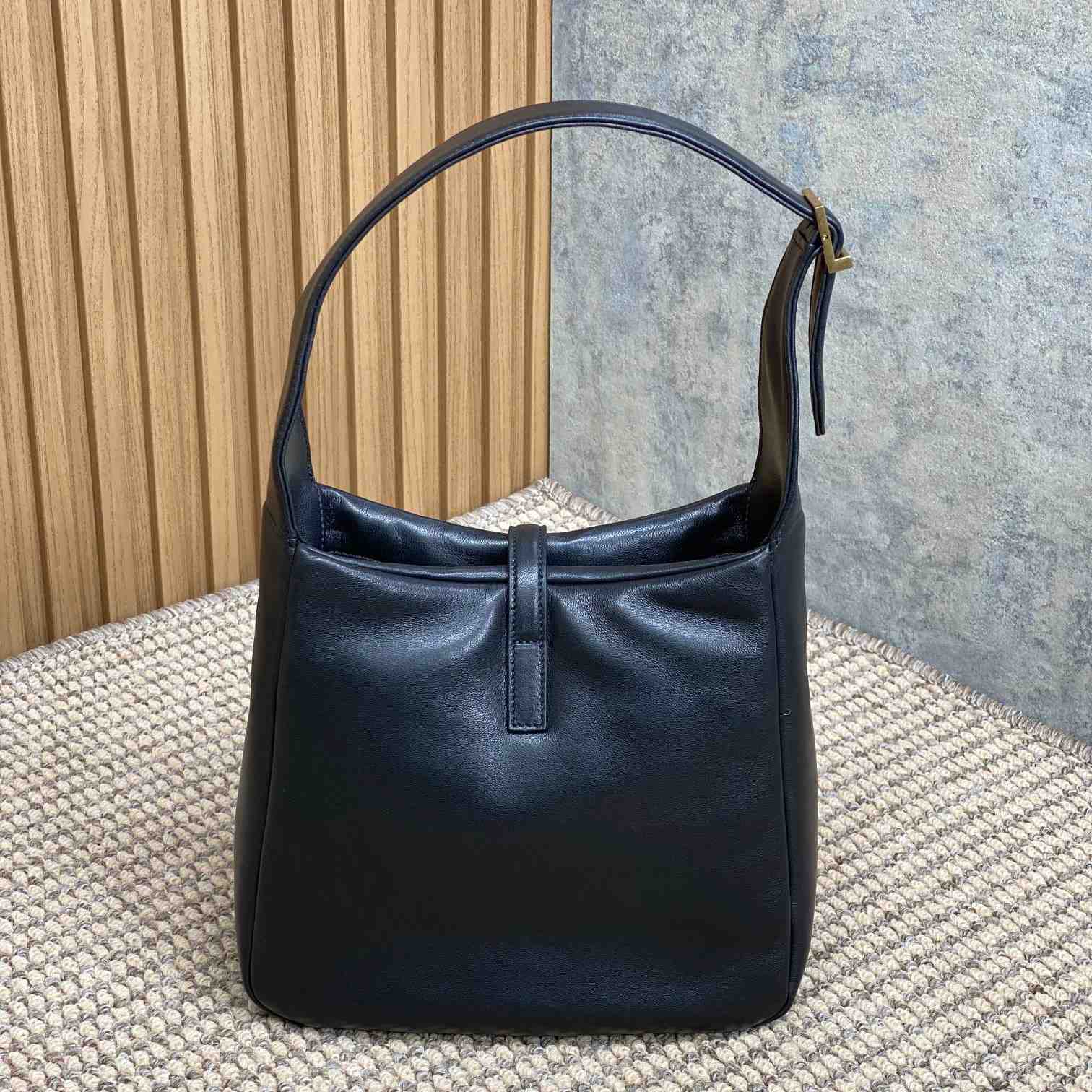 Saint Laurent Le 5 À 7 Supple Small In Padded Lambskin - FashionPlug