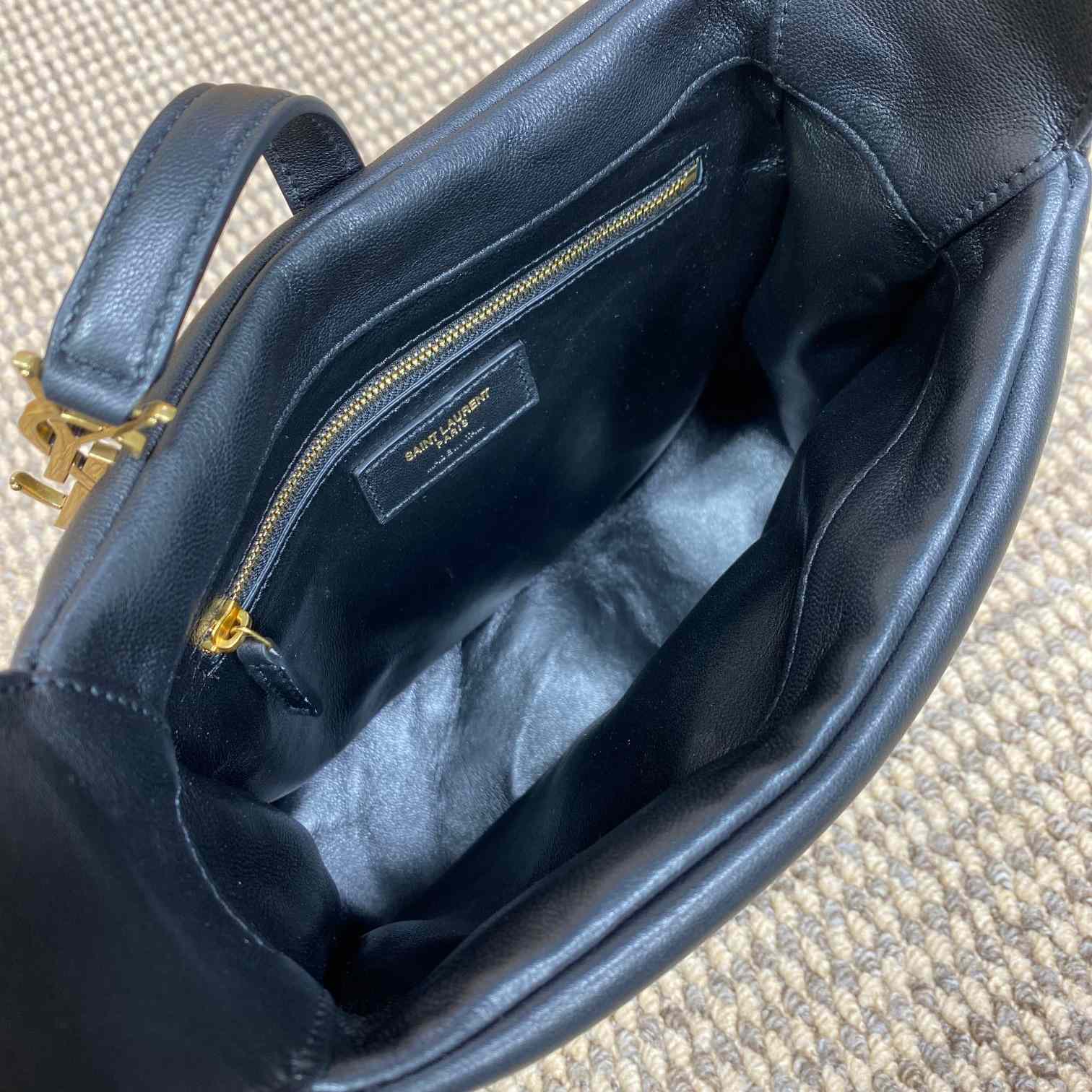 Saint Laurent Le 5 À 7 Supple Small In Padded Lambskin - FashionPlug