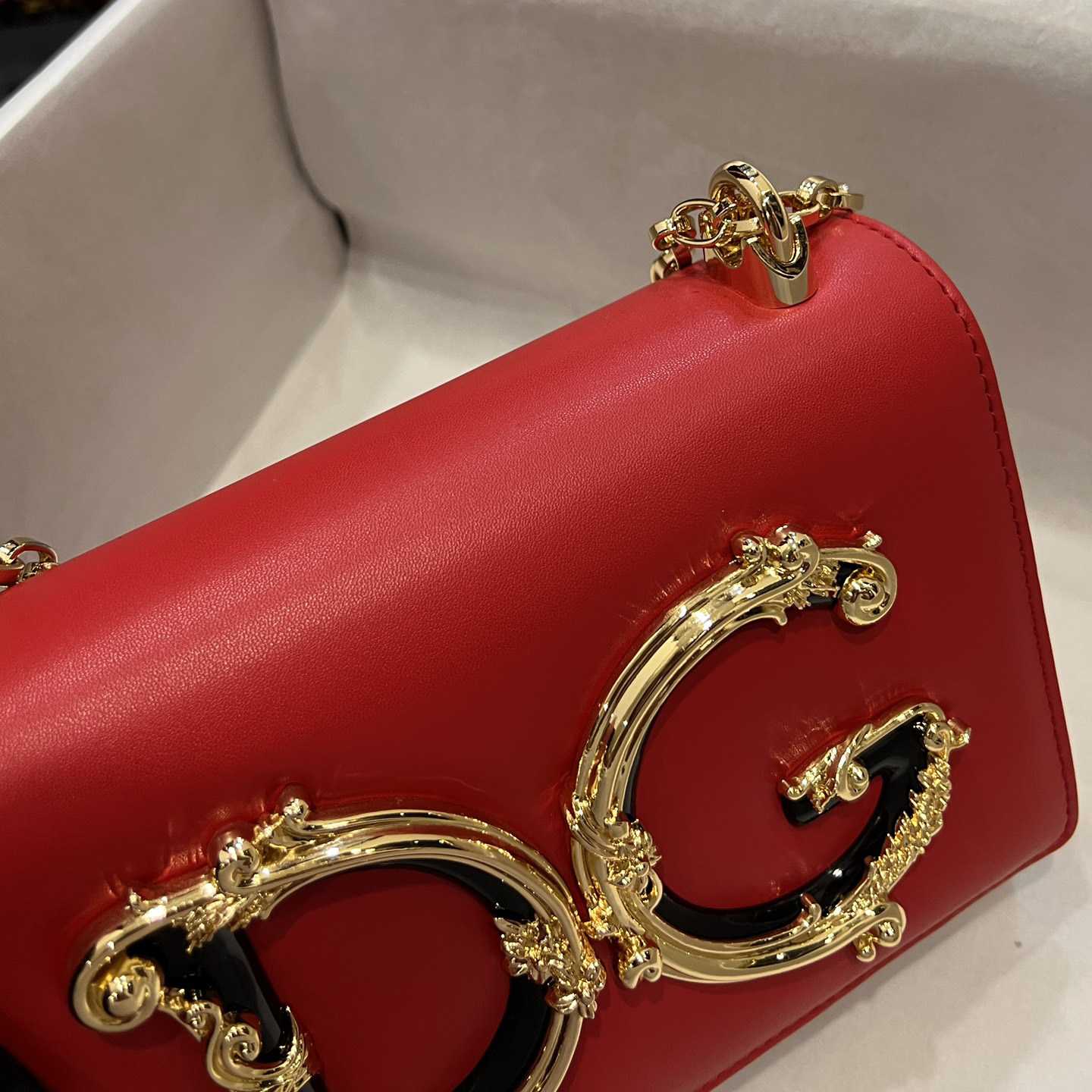 Dolce & Gabbana Nappa Mordore Leather DG Girls Bag - FashionPlug